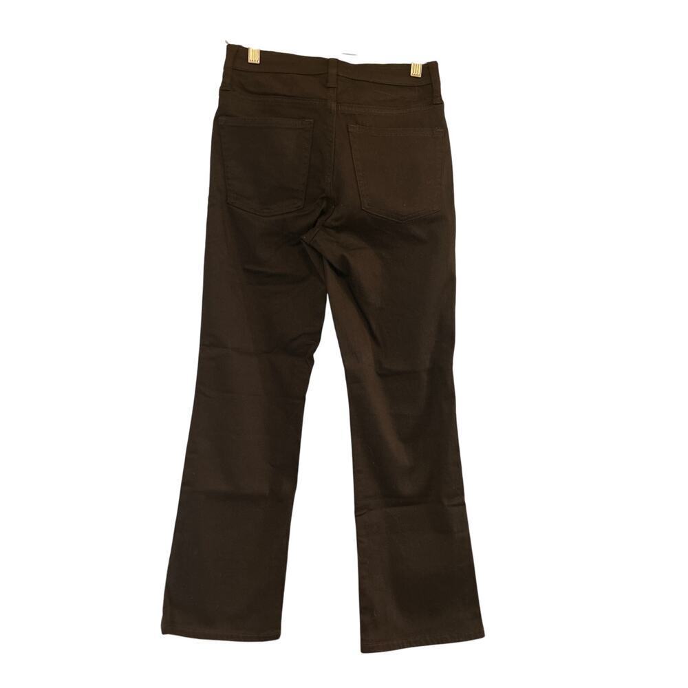 J. Crew Mid-rise kickout jean black size 24 - Picture 4 of 5